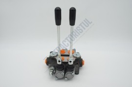 Distribuitor hidraulic cu 2 manete