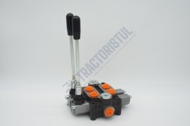 Distribuitor hidraulic cu 2 manete