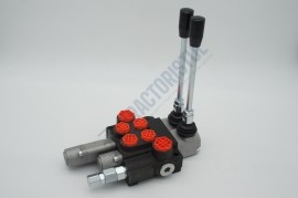 Distribuitor hidraulic cu 2 manete cu flotant