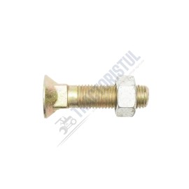 Surub  plaz cu piulita M20x80mm